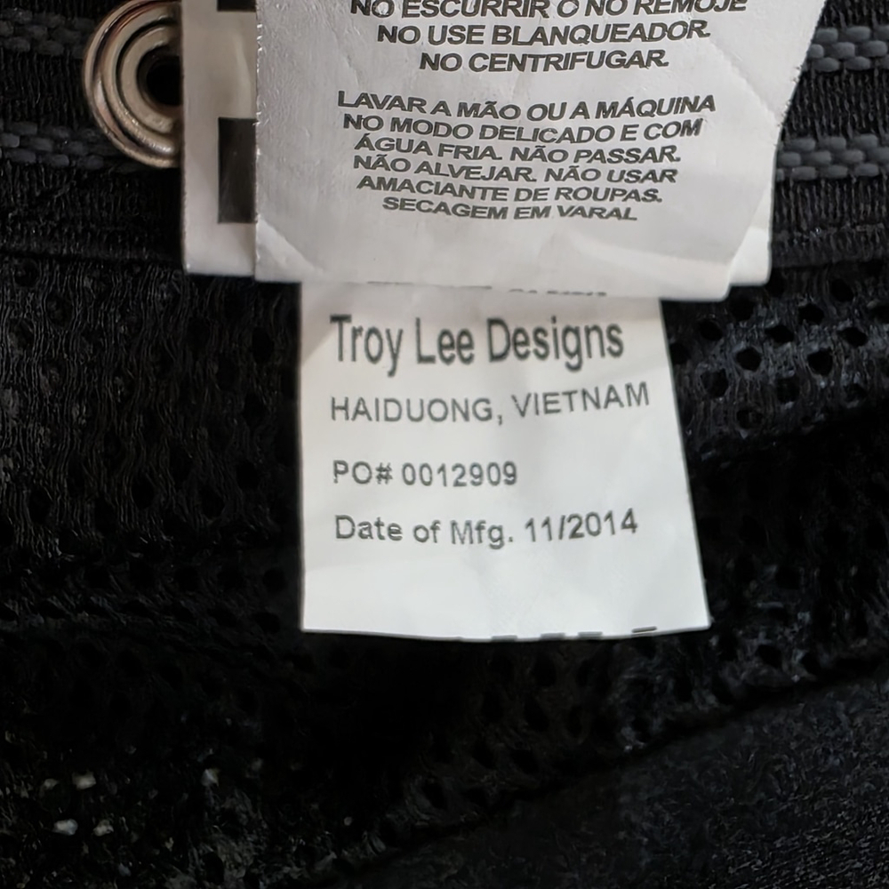 Troy Lee Designs GP Air Mono Pants Men’s XL Black Mesh Dirt Bike Riding Gear - Picture 15 of 16